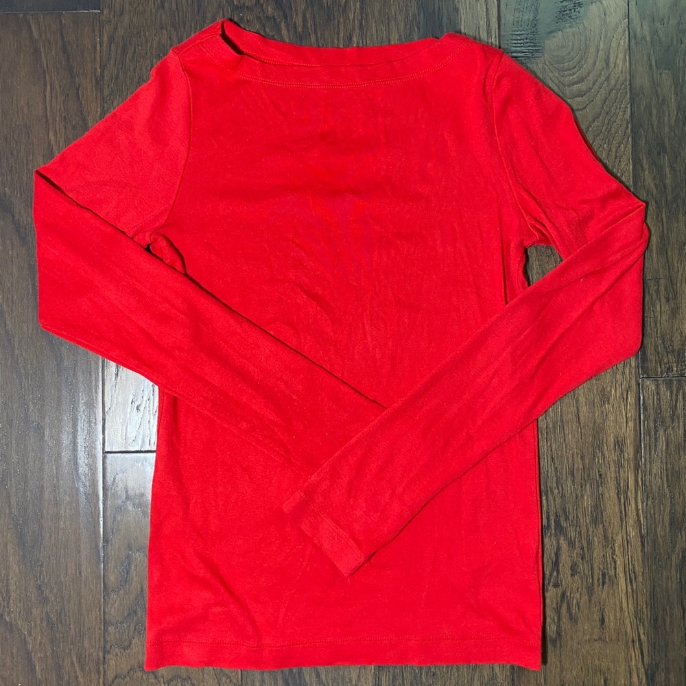 Gap. Red long sleeve. Size small.
